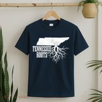 Tennessee Roots Vintage Usa Patriotic Pride State Map T-Shirt thumb 2