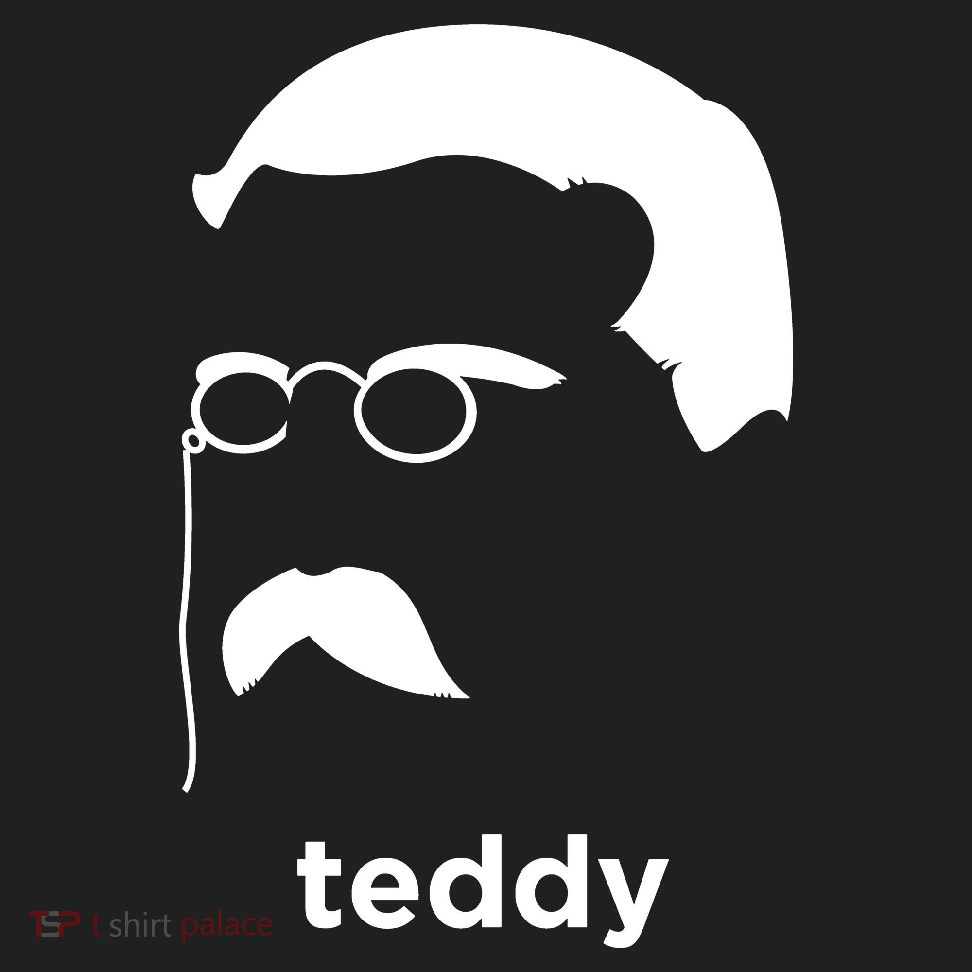 Teddy Roosevelt Vector Art American Women's Sweatshirt