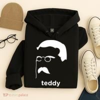 Teddy Roosevelt Vector Art American Hoodie thumb 4