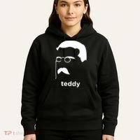 Teddy Roosevelt Vector Art American Hoodie thumb 5