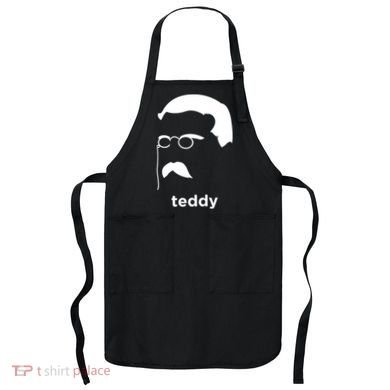 Teddy Roosevelt Vector Art American Apron