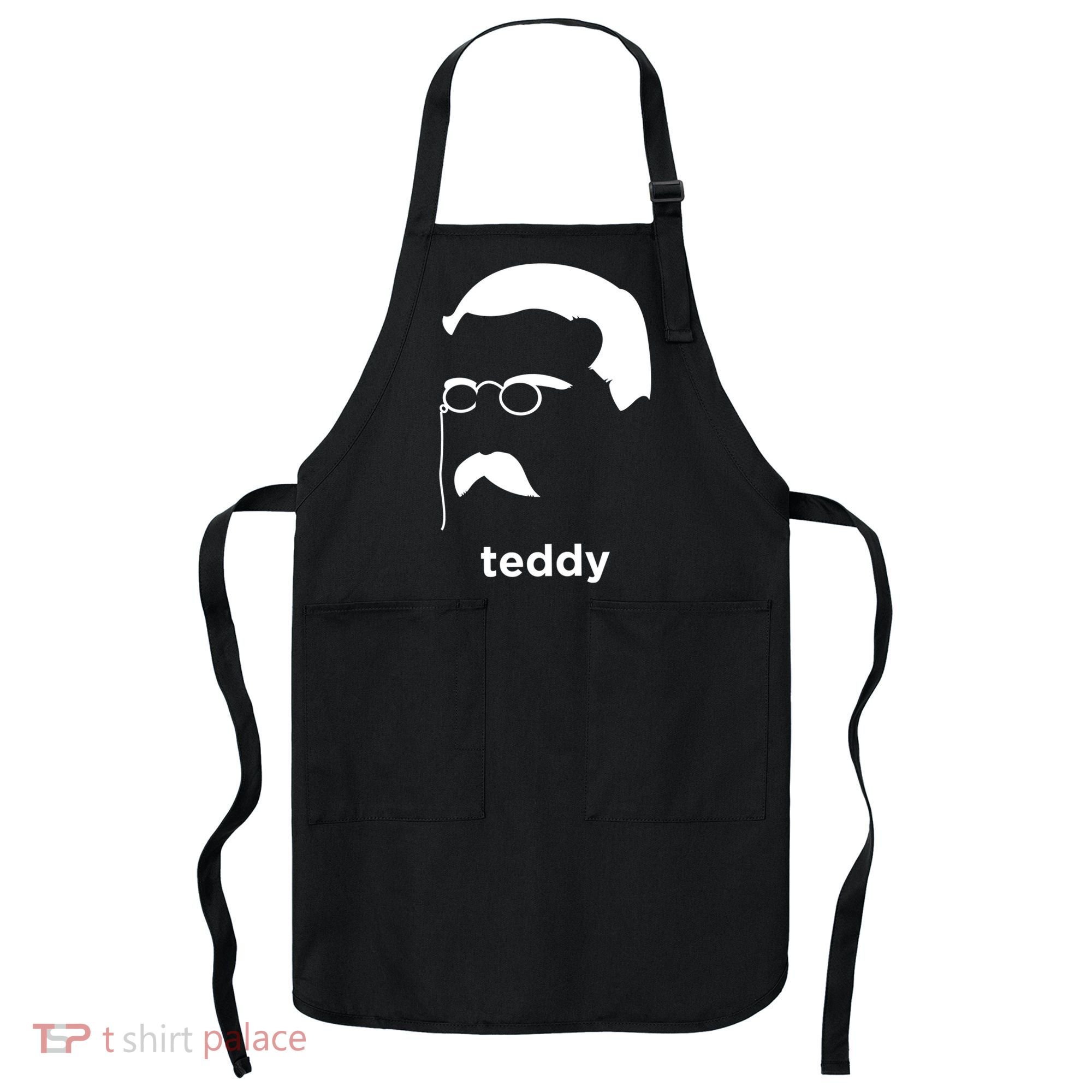 Teddy Roosevelt Vector Art American Apron