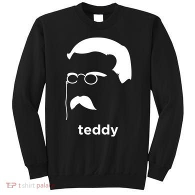 Teddy Roosevelt Vector Art American Sweatshirt