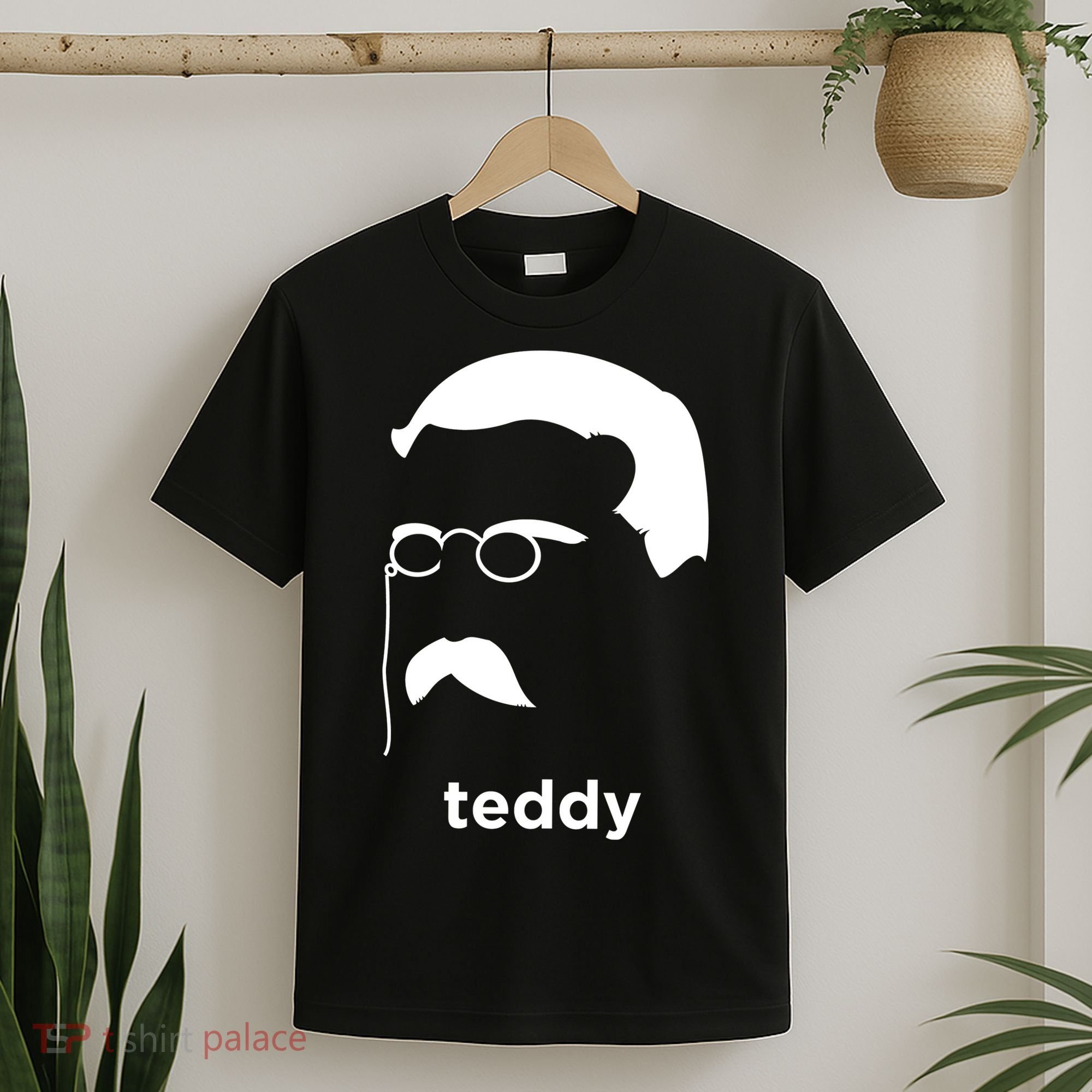 Teddy Roosevelt Vector Art American T-Shirt