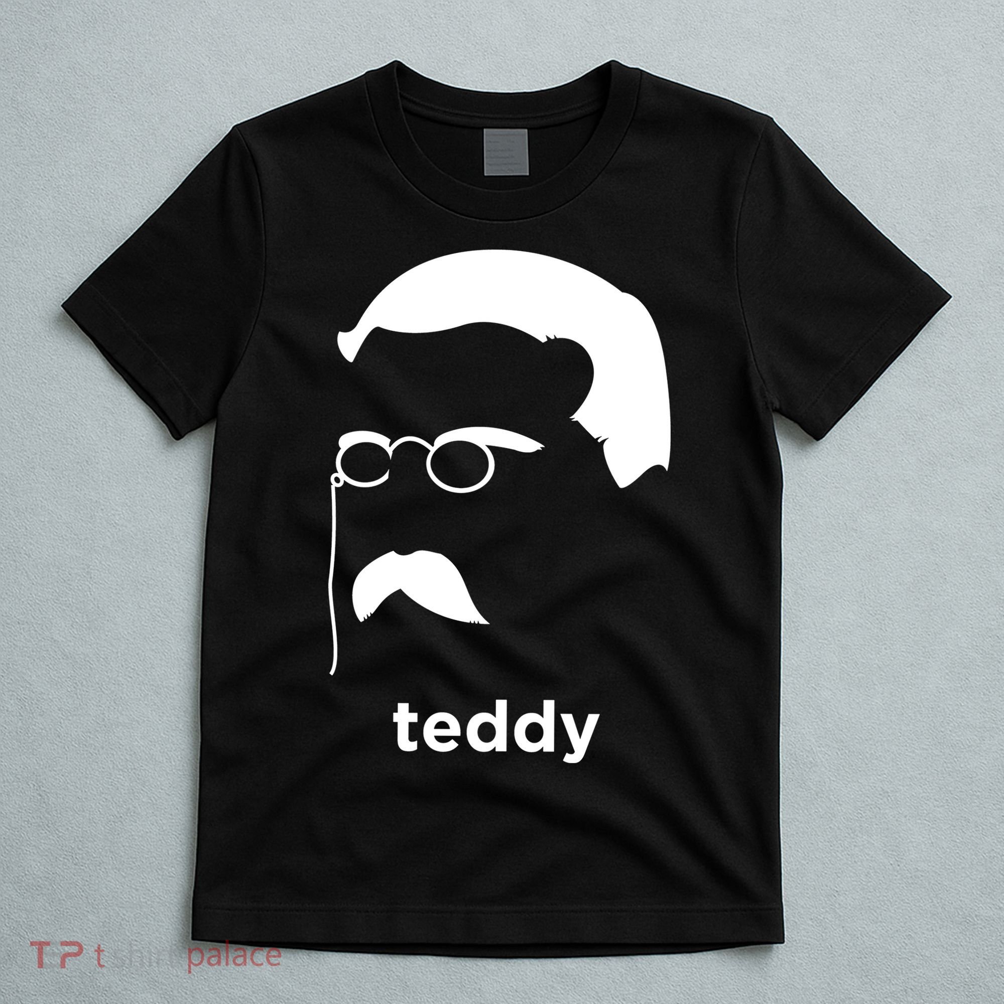 Teddy Roosevelt Vector Art American T-Shirt