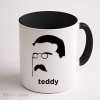 Teddy Roosevelt Vector Art American Coffee Mug thumb 1