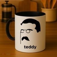 Teddy Roosevelt Vector Art American Coffee Mug thumb 4