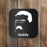 Teddy Roosevelt Vector Art American Coaster thumb 0