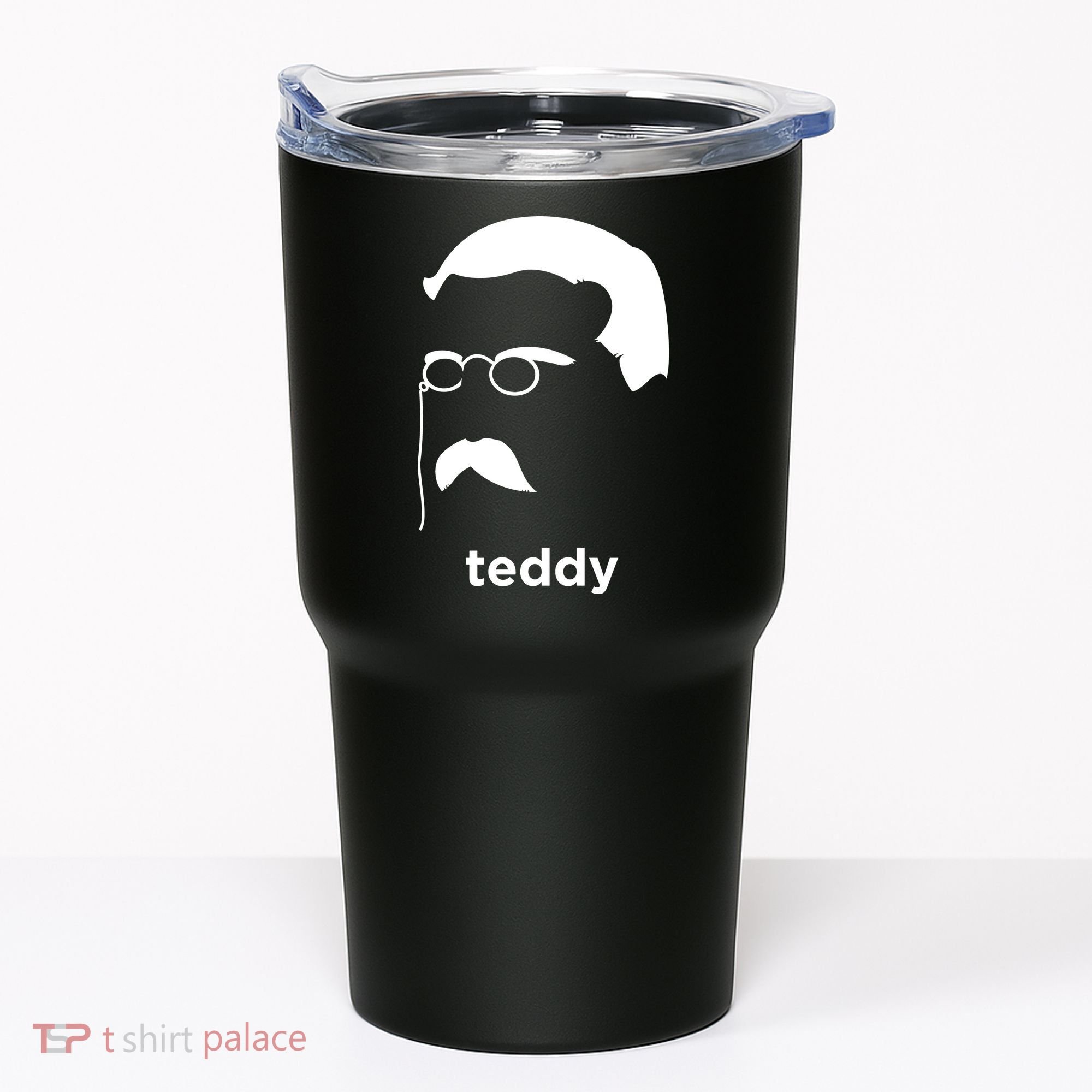Teddy Roosevelt Vector Art American Tumbler