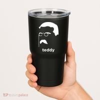 Teddy Roosevelt Vector Art American Tumbler thumb 2