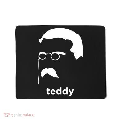 Teddy Roosevelt Vector Art American Mousepad