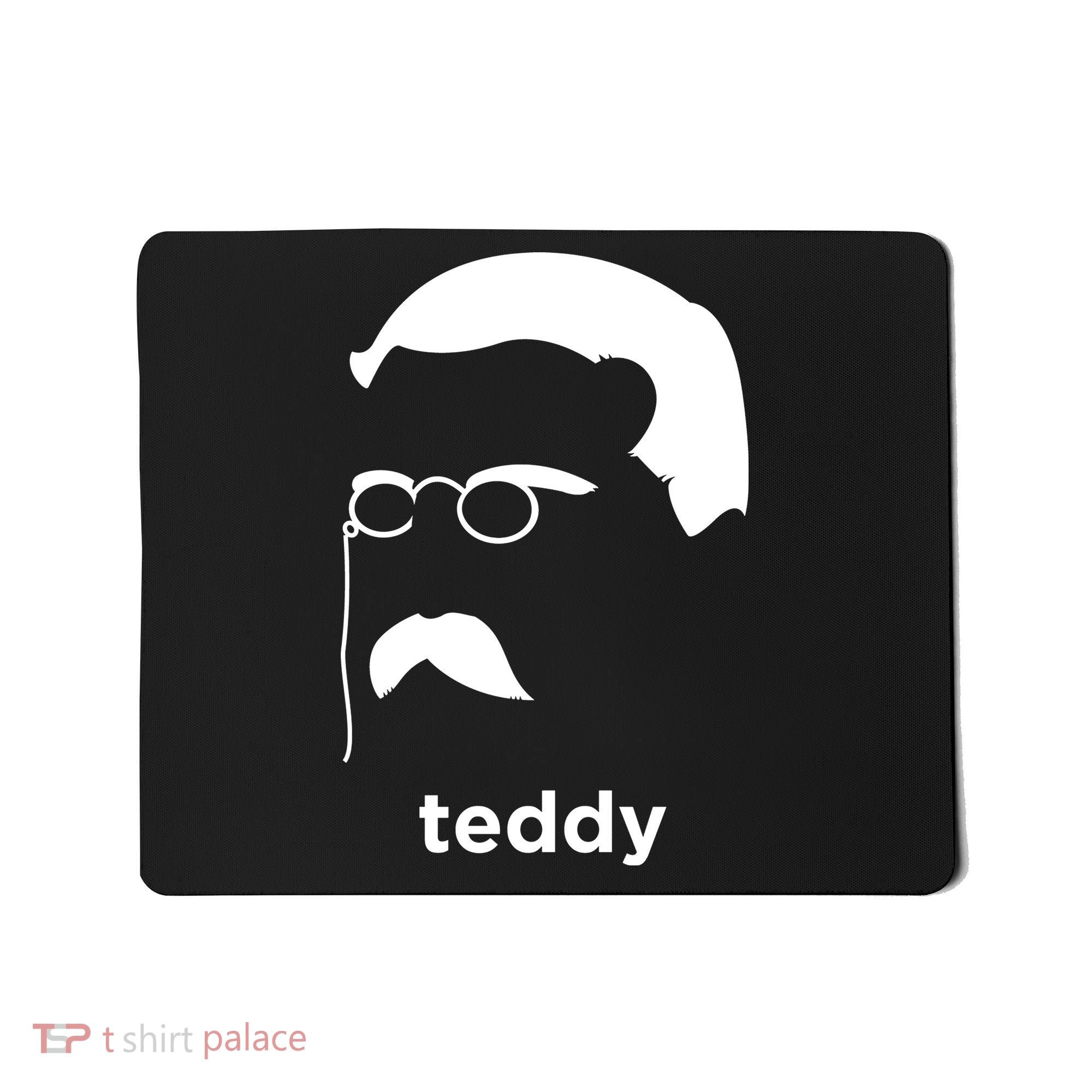 Teddy Roosevelt Vector Art American Mousepad