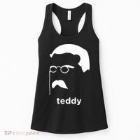 Teddy Roosevelt Vector Art American Women's Tank Top thumb 0