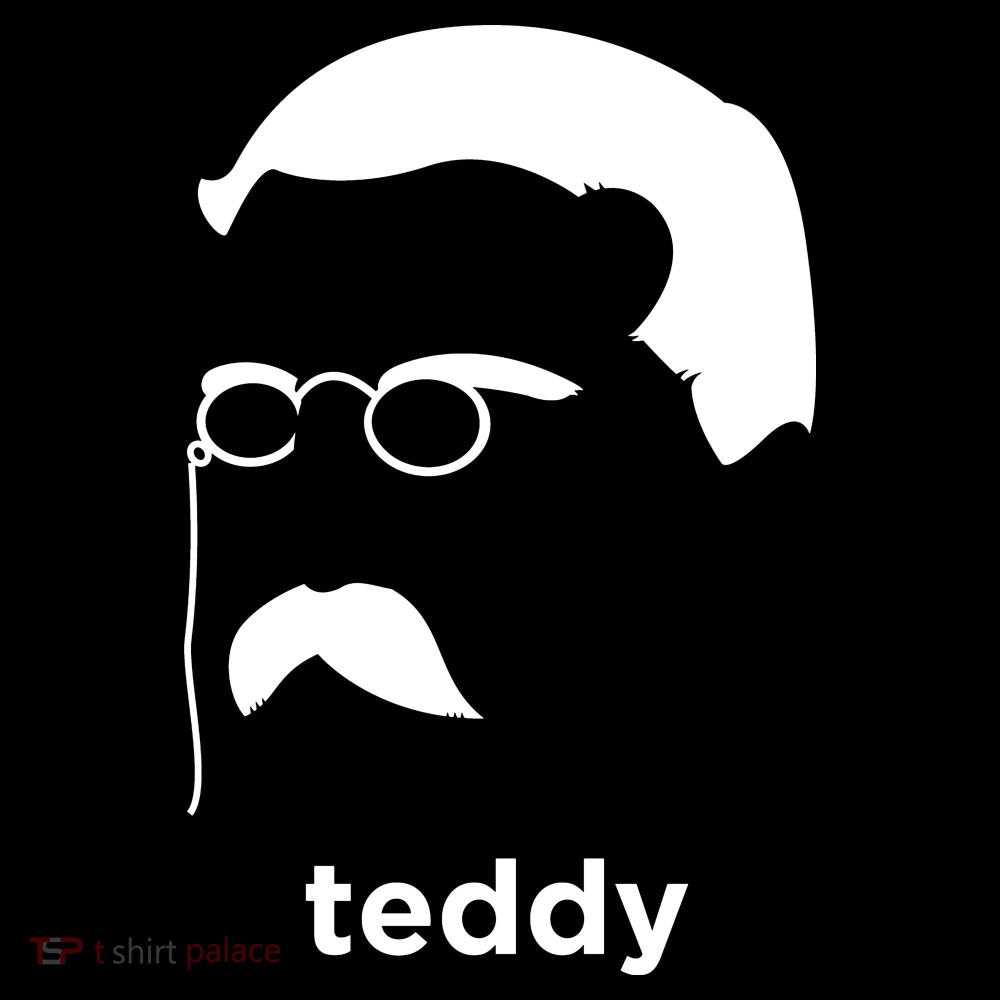 Teddy Roosevelt Vector Art American Baby Bodysuit