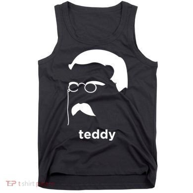 Teddy Roosevelt Vector Art American Tank Top