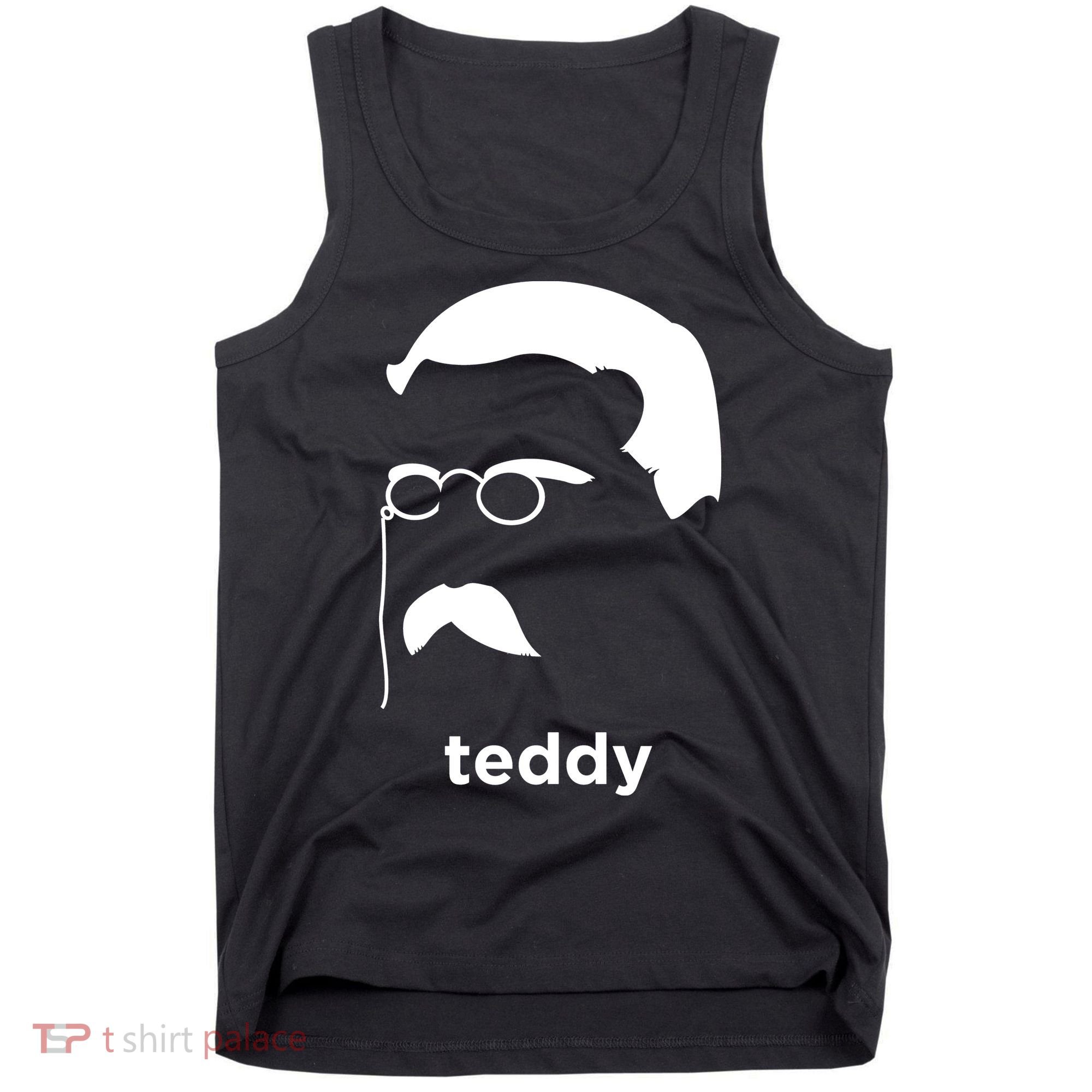 Teddy Roosevelt Vector Art American Tank Top