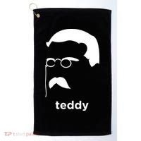 Teddy Roosevelt Vector Art American Golf Towel thumb 0