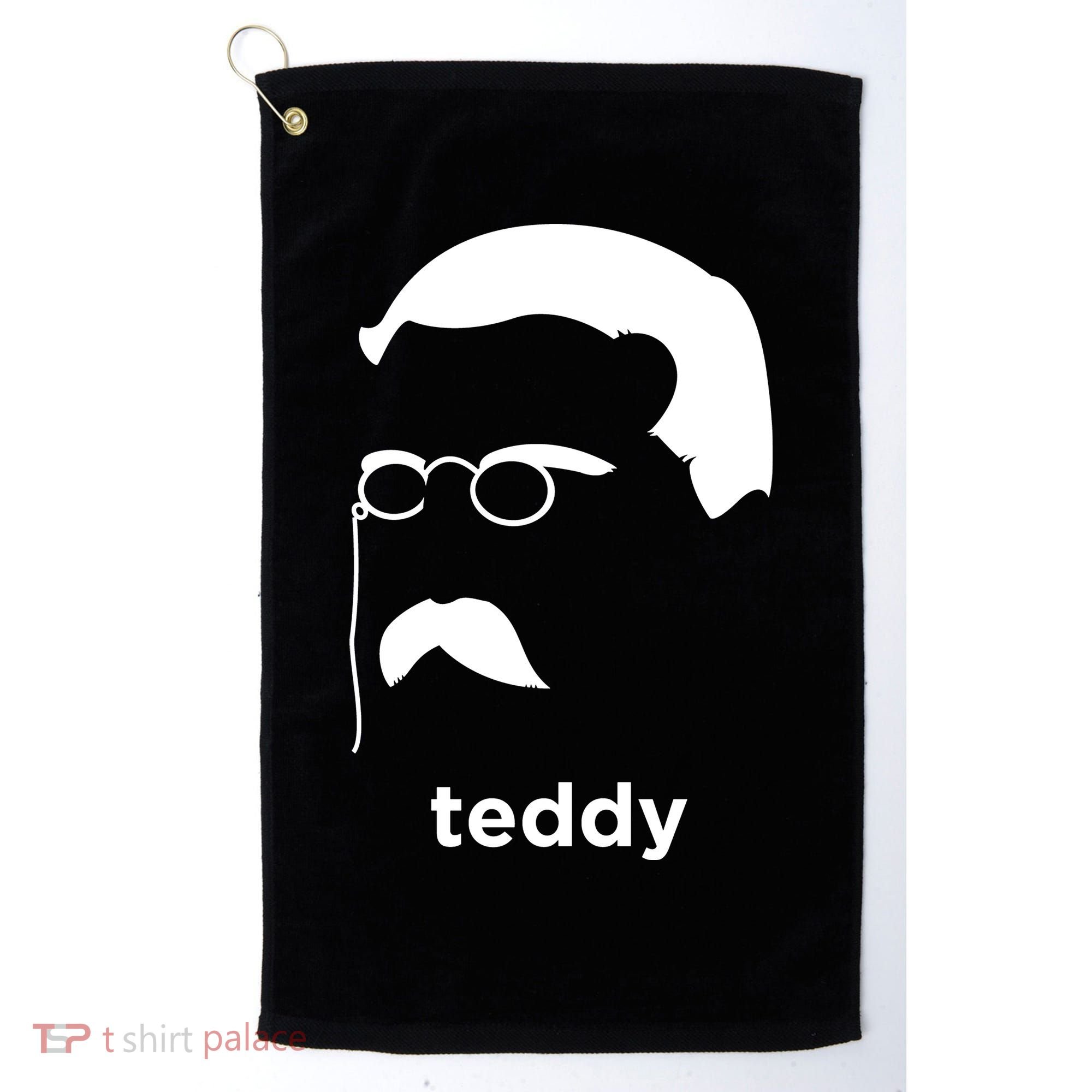 Teddy Roosevelt Vector Art American Golf Towel
