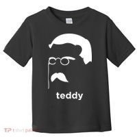 Teddy Roosevelt Vector Art American Toddler T-Shirt thumb 0