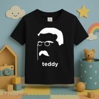 Teddy Roosevelt Vector Art American Toddler T-Shirt thumb 3