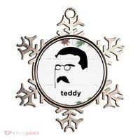 Teddy Roosevelt Vector Art American Ornament thumb 0