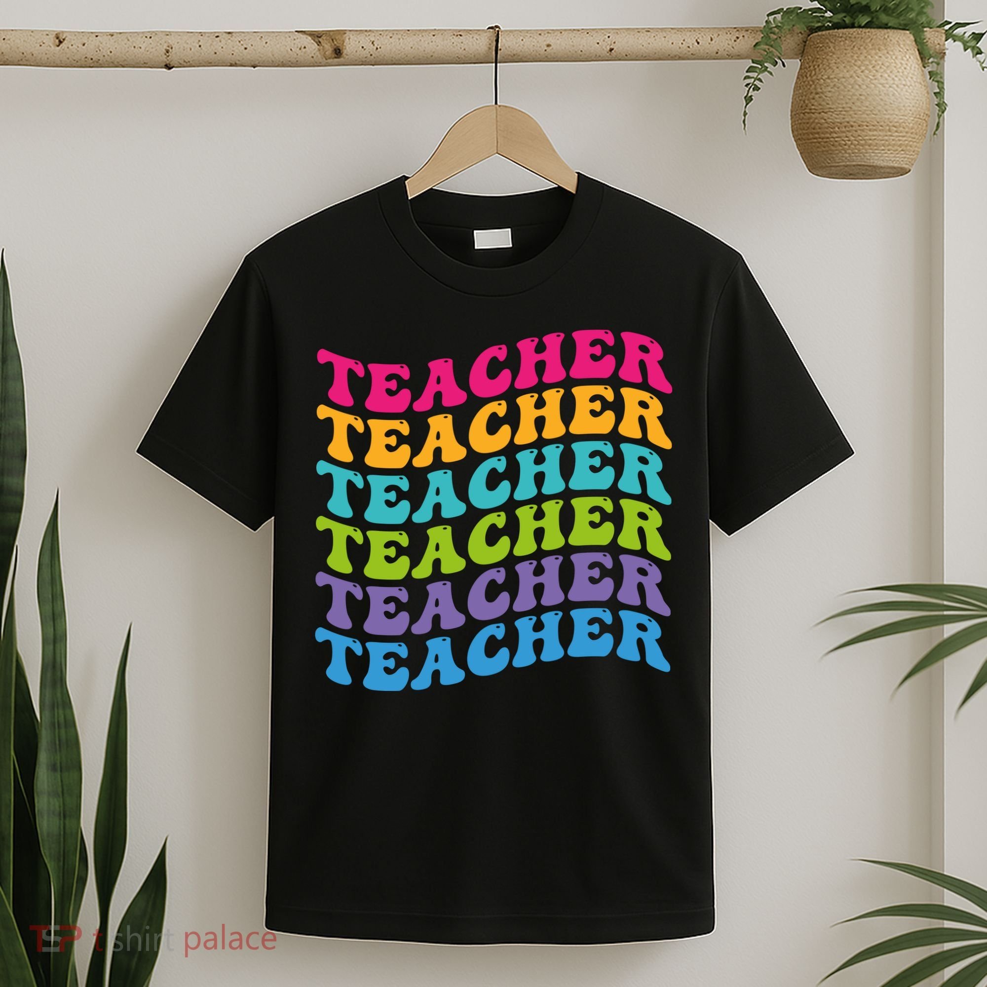 Teacher Retro Word Mashup T-Shirt