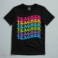 Teacher Retro Word Mashup T-Shirt thumb 5