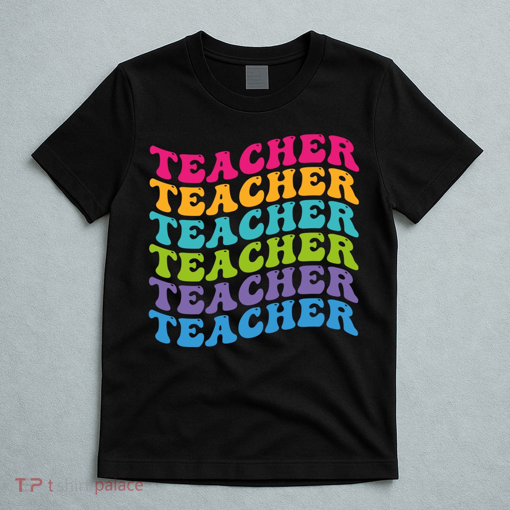 Teacher Retro Word Mashup T-Shirt