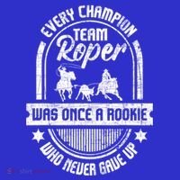 Team Roper Was Once A Rookie Cute Gift Roping Lover Horse Riding Meaningful Gift Long Sleeve Shirt thumb 2