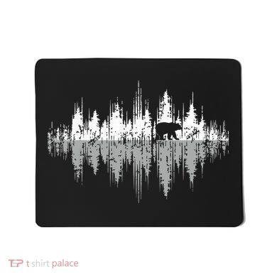 Trees Reflection Wildlife Nature Animal Bear Outdoor Forest Mousepad