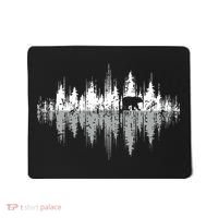 Trees Reflection Wildlife Nature Animal Bear Outdoor Forest Mousepad thumb 0