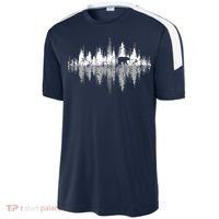Trees Reflection Wildlife Nature Animal Bear Outdoor Forest Sport-Tek Competitor United Soccer Jersey thumb 2