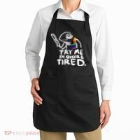 Try Me I'm Queer And Tired Apron thumb 2
