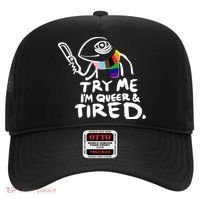Try Me I'm Queer And Tired Hat thumb 0