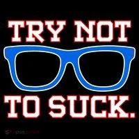 Try Not To Suck Chicago! Baseball Glasses Coffee Mug thumb 5