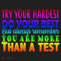 Try Your Hardest On The Test Day Women's Sweatshirt thumb 2