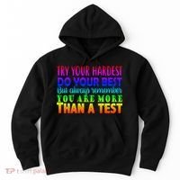 Try Your Hardest On The Test Day Hoodie thumb 0