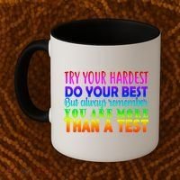 Try Your Hardest On The Test Day Coffee Mug thumb 2