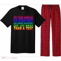 Try Your Hardest On The Test Day Pajama Set thumb 0