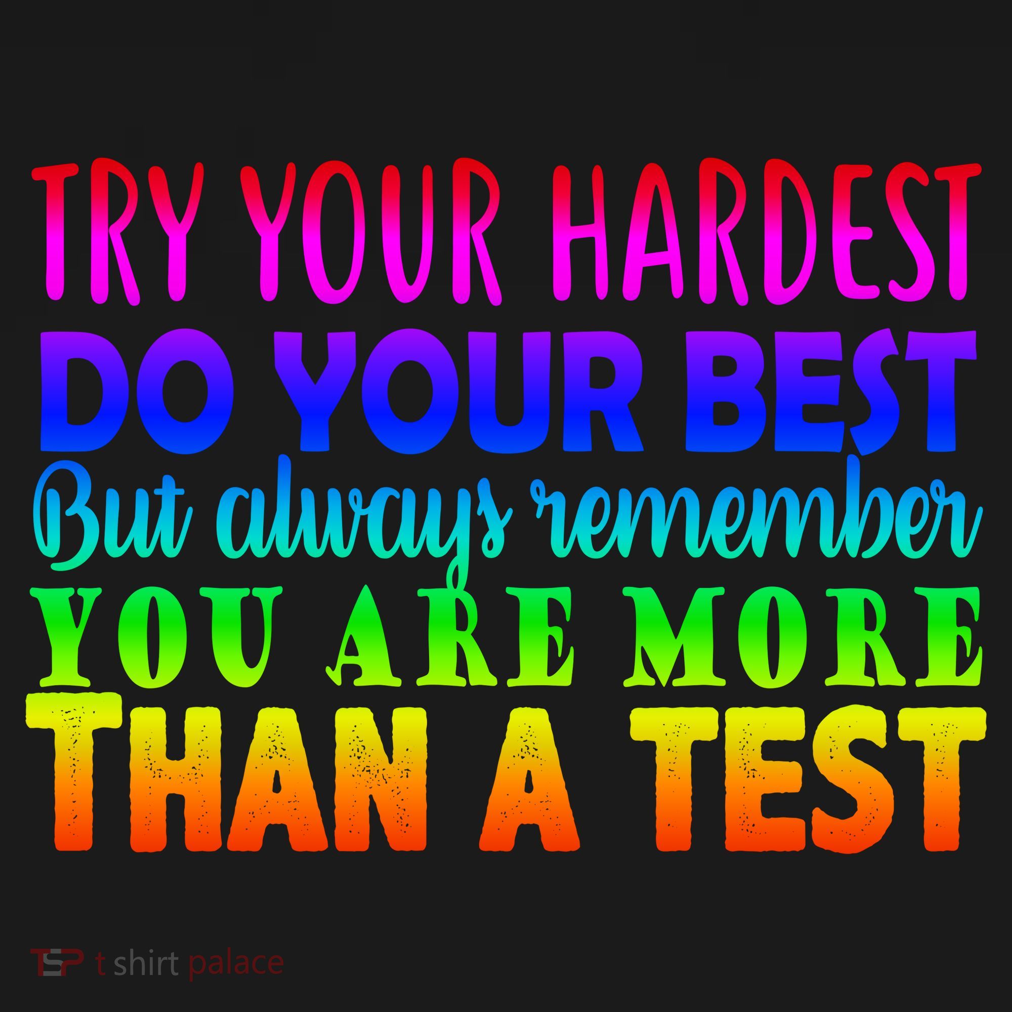 Try Your Hardest On The Test Day Pajama Set