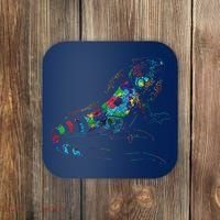 Tropic Reptile Zoo Keeper Gift Idea Iguana Coaster thumb 0