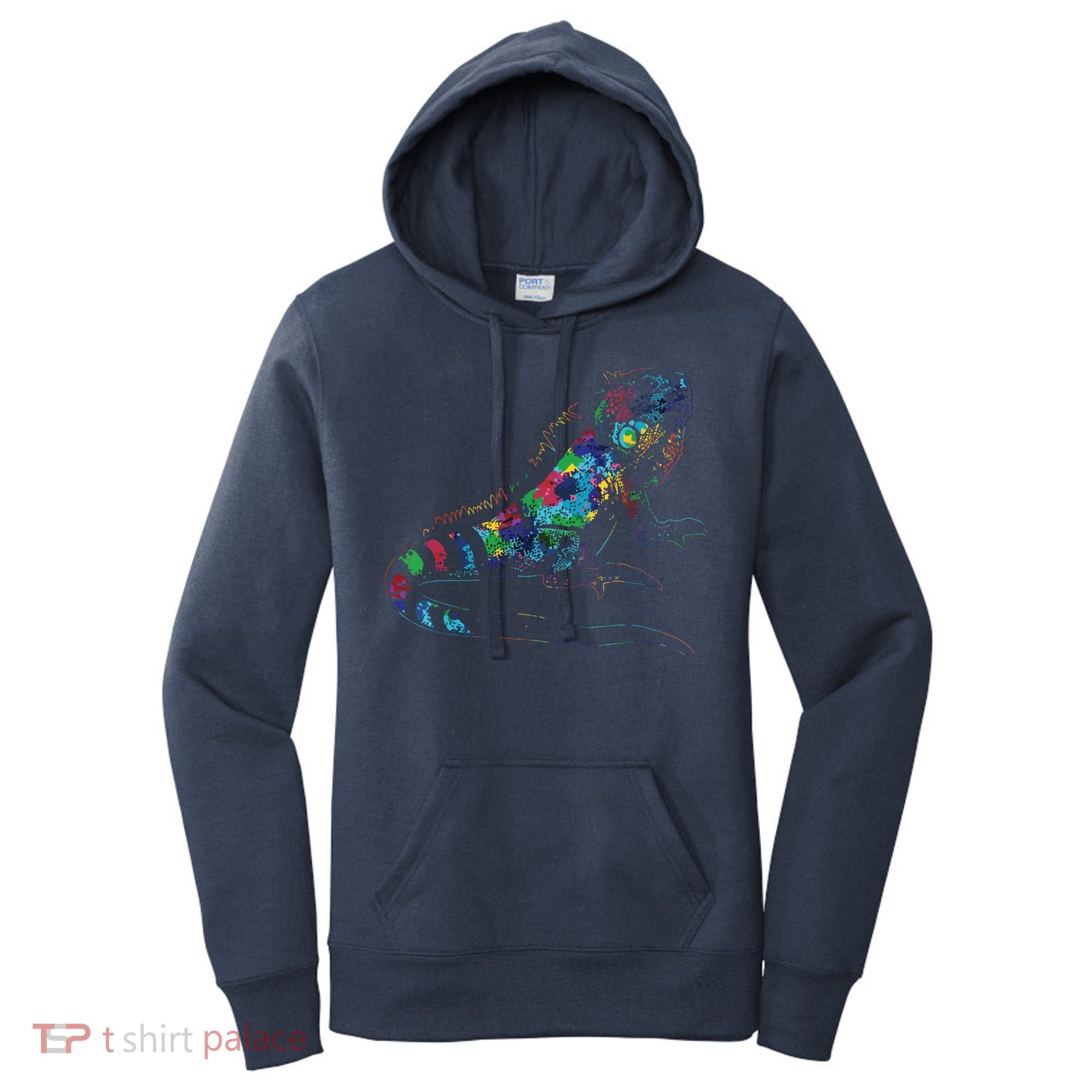 Tropic Reptile Zoo Keeper Gift Idea Iguana Women's Hoodie