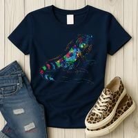 Tropic Reptile Zoo Keeper Gift Idea Iguana Women's T-Shirt thumb 3
