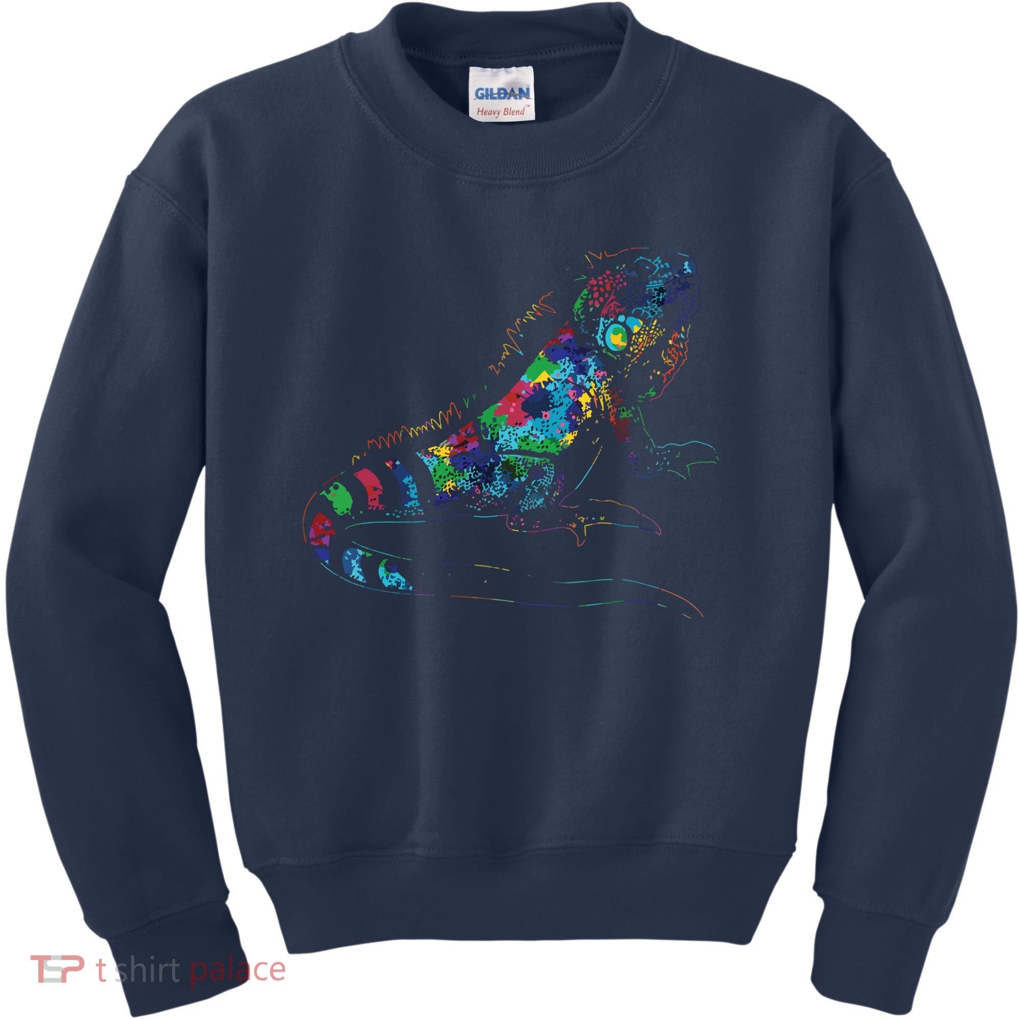 Tropic Reptile Zoo Keeper Gift Idea Iguana Kids Sweatshirt