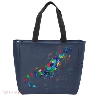 Tropic Reptile Zoo Keeper Gift Idea Iguana Tote Bag