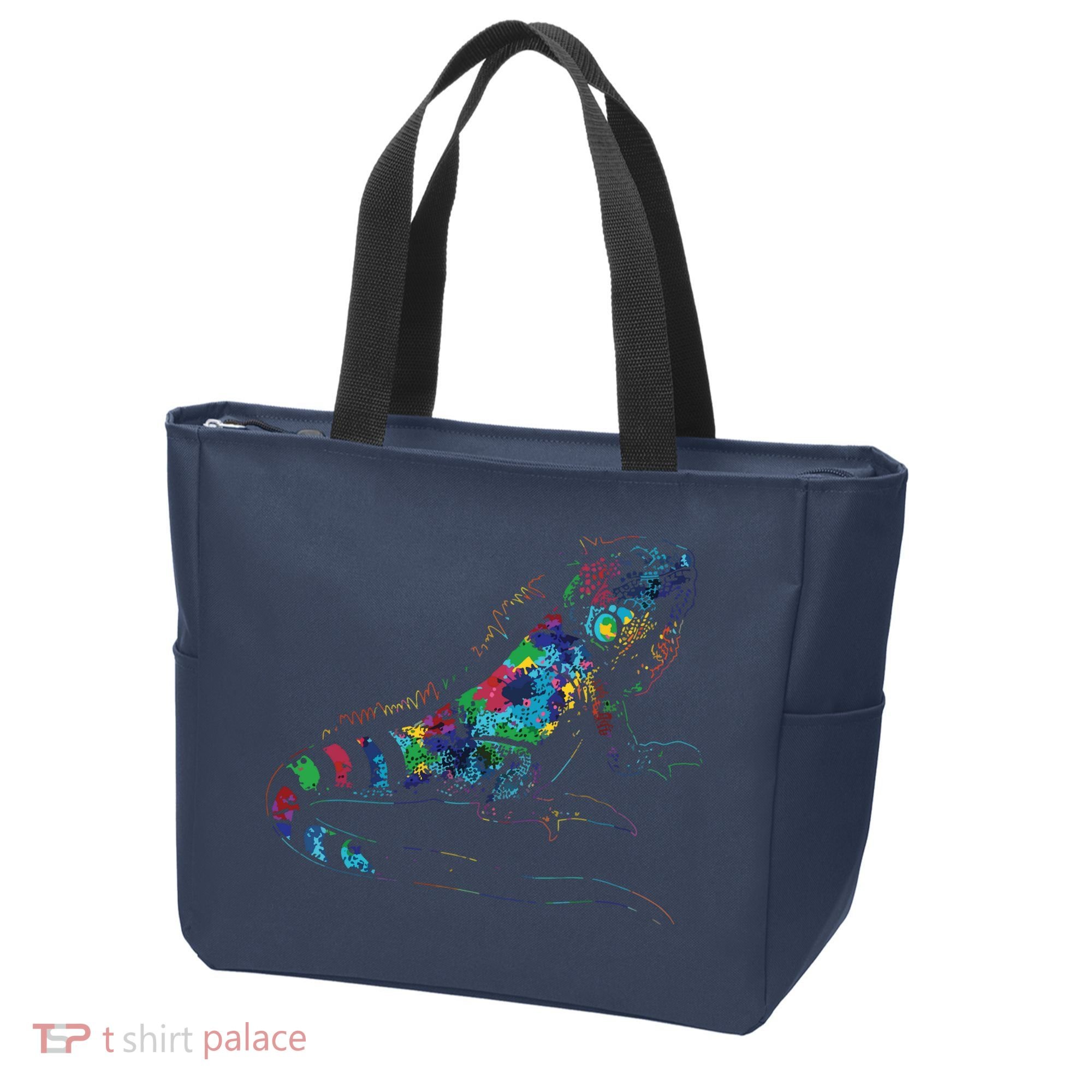 Tropic Reptile Zoo Keeper Gift Idea Iguana Tote Bag