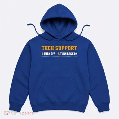 Tech Support 101 For Dummies Cool Gift Funny Tech Support Checklist Gift Hoodie