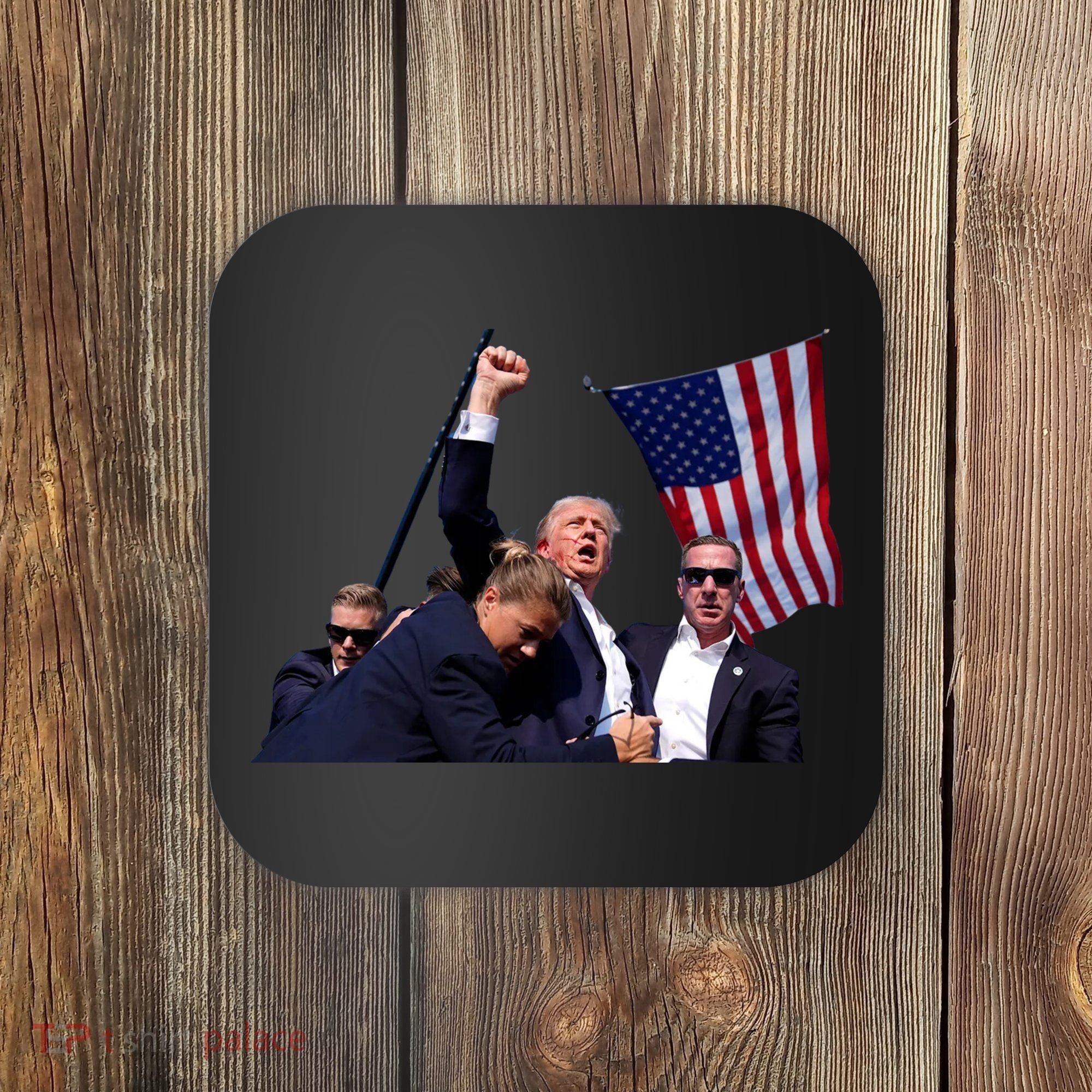 Trump Shot 2024 Coaster