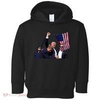Trump Shot 2024 Toddler Hoodie thumb 0