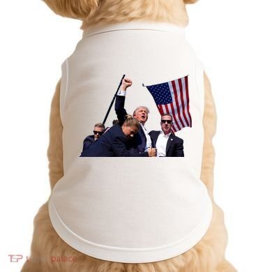 Trump Shot 2024 Doggie Tank